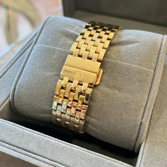 Michele Serein Diamond Gold Watch - Picture 9 of 10